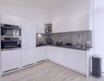 indoor, kitchen, floor, sink, wall, countertop, interior, cabinetry, design, home appliance, home, drawer
